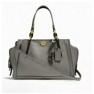 Coach DREAMER. Gray leather bag, NWT